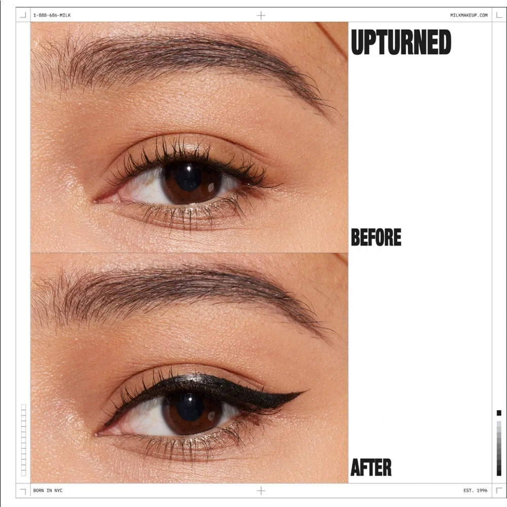 MILK MAKEUP KUSH Liquid Eyeliner In Loud Blackest Black 0.03oz $22 CLEAN BEAUTY